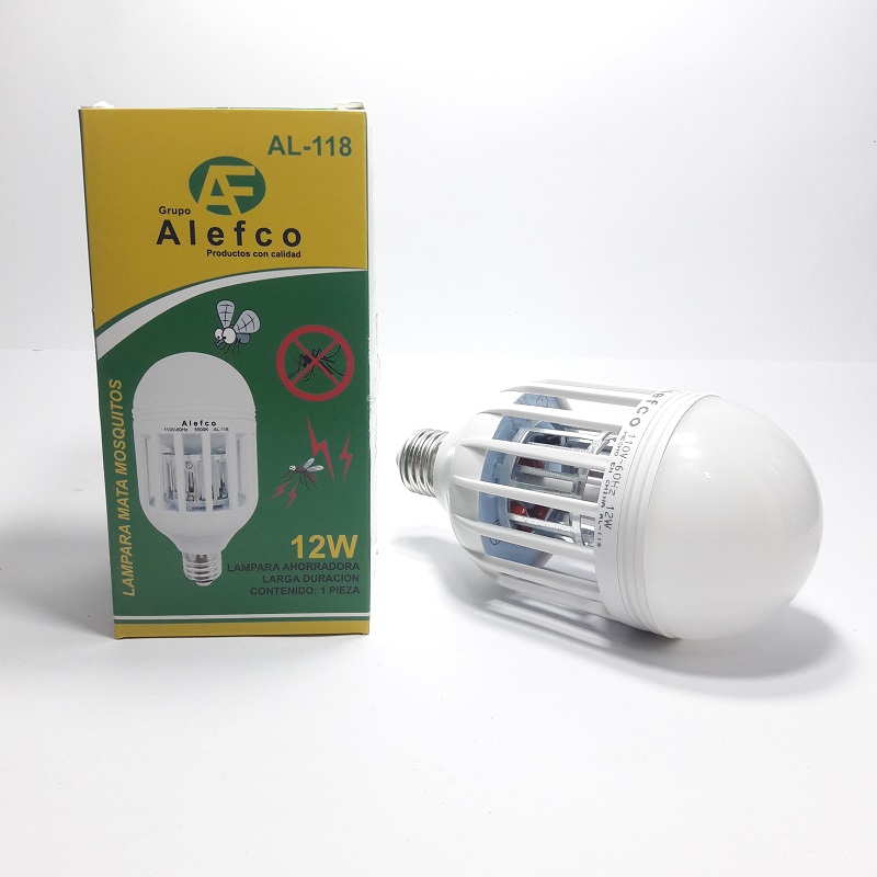 Lampara de Led con mata moscos electrico