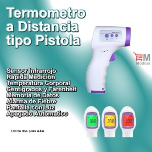 Termómetro Infrarrojo Tipo Pistola de Infrarojo