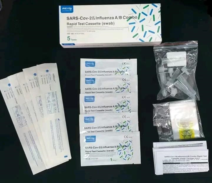 Realy tech Caja de Prueba Covid e Influenza precio de mayoreo