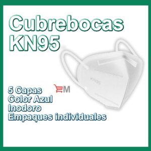 Cubrebocas color blanco