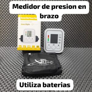 Medidor de presión en brazo