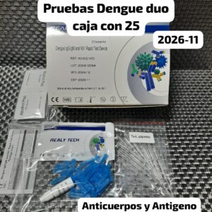 Pruebas rápidas para Dengue Duo