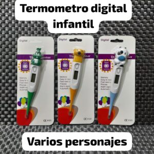 Termómetro digital de personajes