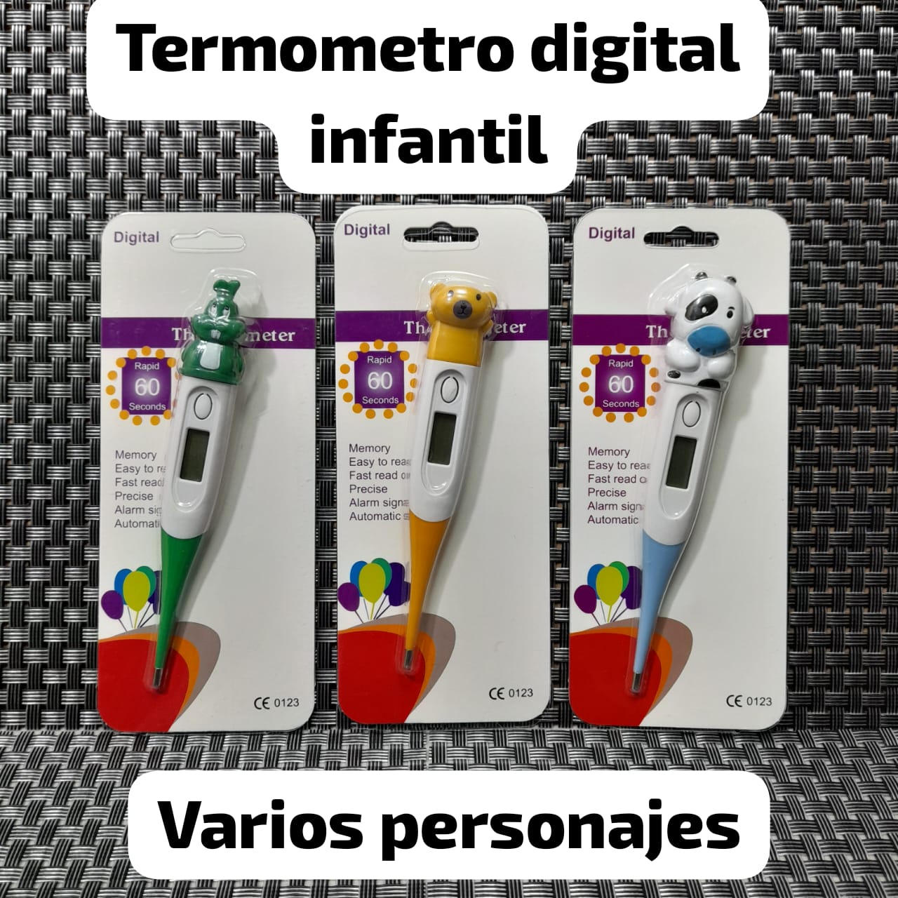 Termómetro digital de personajes